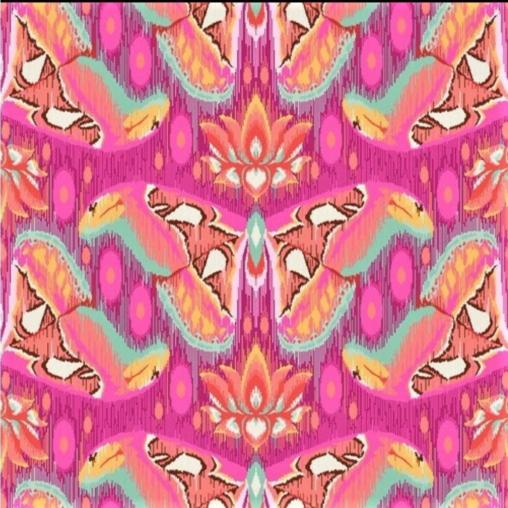 Eden by Tula Pink for Free Spirit Fabrics Atlas Tourmaline #PWTP 070